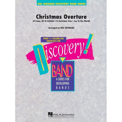 Christmas Overture Discovery Concert Band 1.5 (Score/Parts) (Pod) (Music Score/Parts)