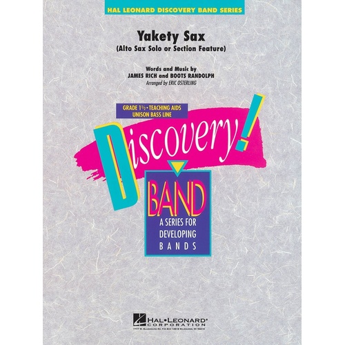 Yakety Sax Discovery Concert Band 1 (Music Score/Parts)