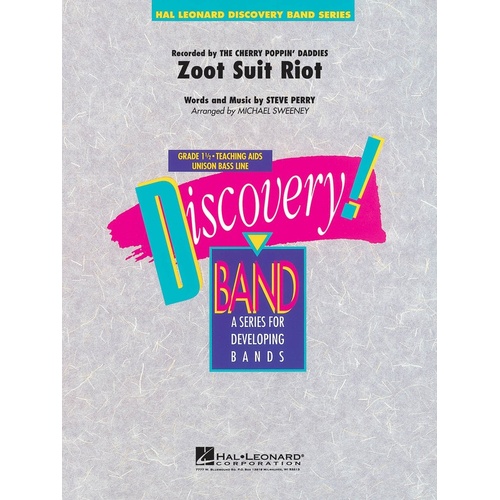 Zoot Suit Riot Concert Band 1 Discovery Concert Band 1.5 Score/Parts (Pod) (Music Score/Parts)