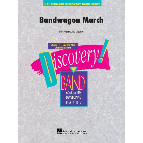 Bandwagon March Discovery Concert Band 1.5 (Music Score/Parts)