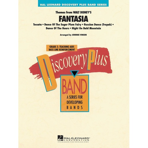 Fantasia Themes Discovery Plus Concert Band 2 (Pod) (Music Score/Parts)