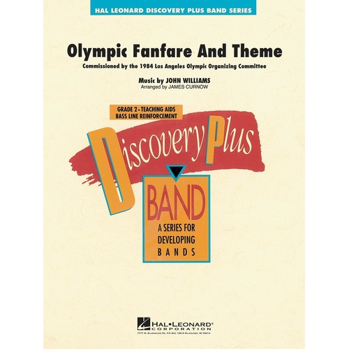 Olympic Fanfare And Theme Discovery Plus Concert Band 2 (Music Score/Parts)