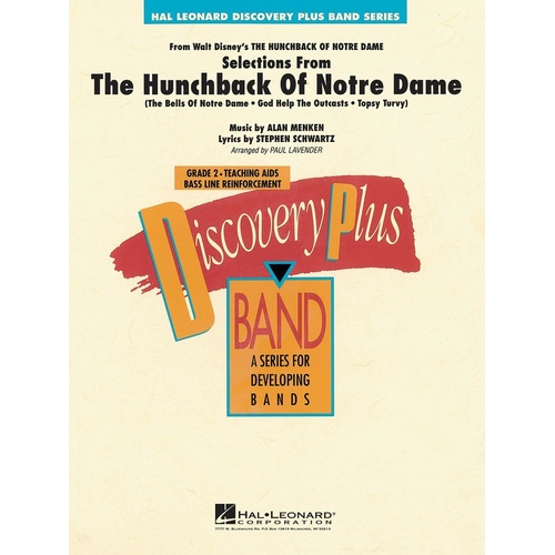 Hunchback Of Notre Dame Discovery Plus Concert Band 2 (Music Score/Parts)