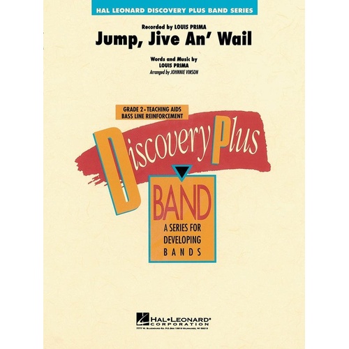 Jump, Jive An' Wail - Hal Leonard Discovery Plus Concert Band