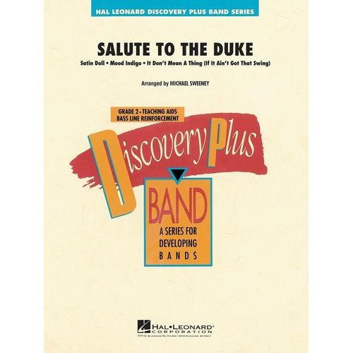 Salute To The Duke Discovery Plus Concert Band 2 (Music Score/Parts)