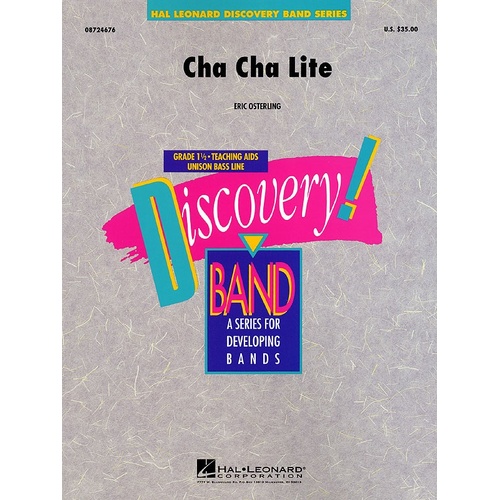 Cha Cha Lite Discovery Concert Band 1.5 (Pod) (Music Score/Parts)