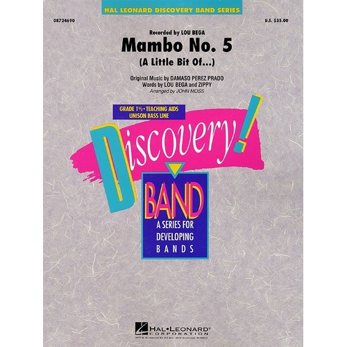 Mambo No. 5 CB1.5 SC/PTS for Band