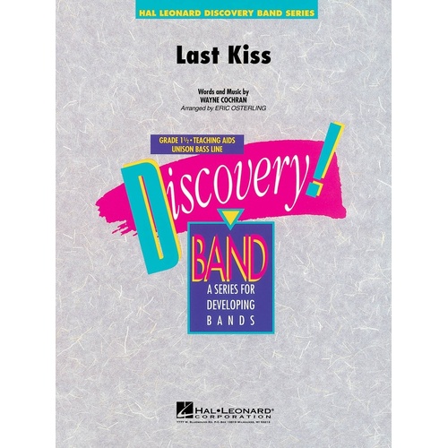 Last Kiss Discovery Concert Band 1.5 (Music Score/Parts)