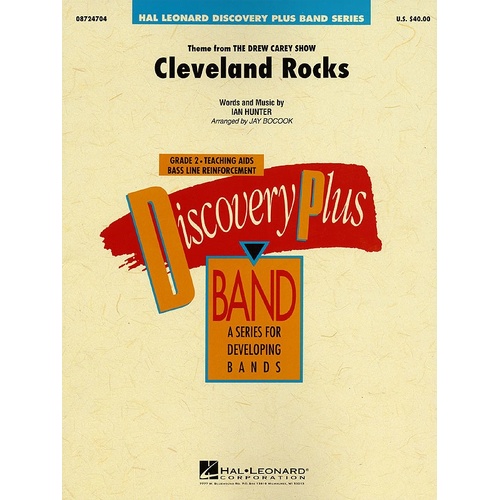 Cleveland Rocks Discovery Plus Concert Band 2 (Music Score/Parts)