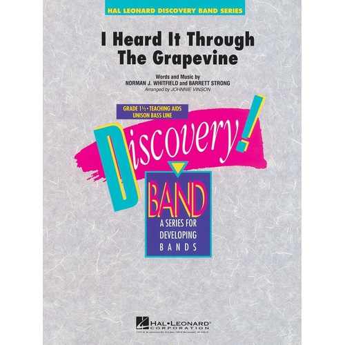 I Heard It Through The Grapevine Je1.5 (Pod) (Music Score/Parts)