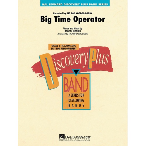 Big Time Operator Discovery Plus Concert Band 2 (Music Score/Parts)