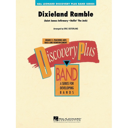 Dixieland Ramble Discovery Plus Concert Band 2 (Music Score/Parts)
