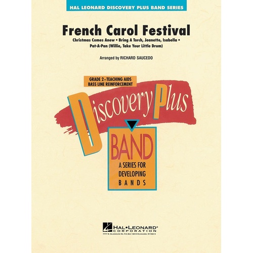 French Carol Festival Discovery Plus Concert Band 2 (Music Score/Parts)