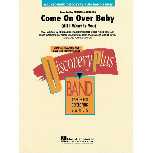 Come On Over Baby Discovery Plus Concert Band 2 (Music Score/Parts)