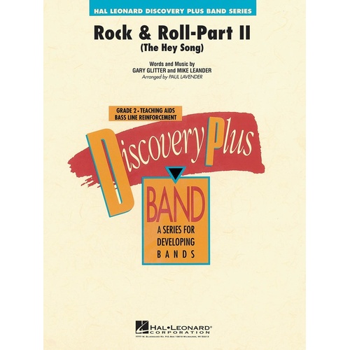 Rock and Roll Part 2 (The Hey Song) Discovery Plus Concert Band 2 (Pod) (Music Score/Parts)