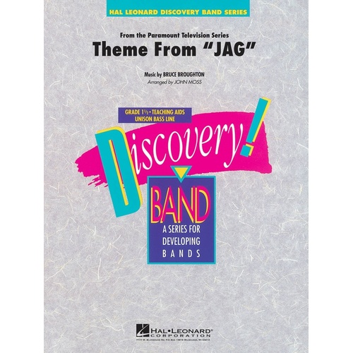 Theme From Jag Discovery Concert Band 1.5 (Music Score/Parts)