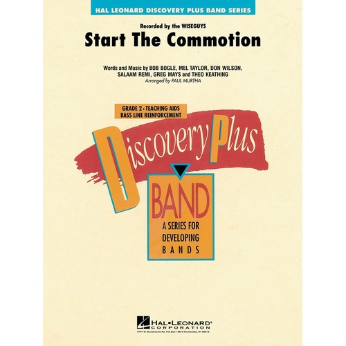 Start The Commotion Discovery Plus Concert Band 2 (Music Score/Parts)