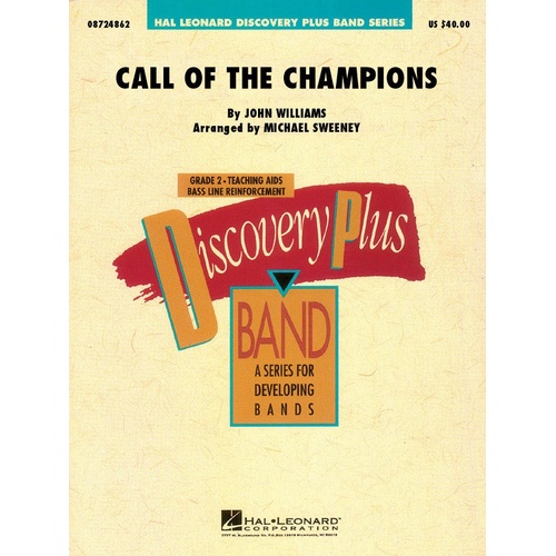 Call Of The Champions Discovery Plus Concert Band 2 (Music Score/Parts)