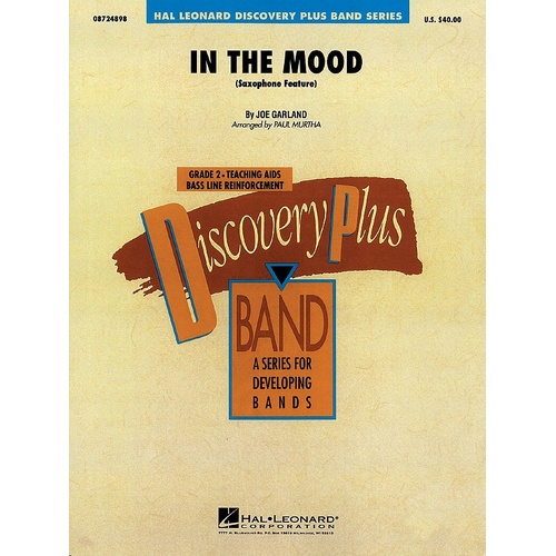 In The Mood Discovery Plus Concert Band 2 (Music Score/Parts)