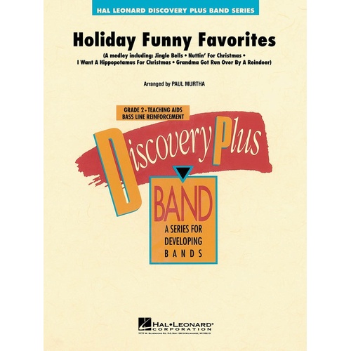 Holiday Funny Favorites Discovery Plus Concert Band 2 (Music Score/Parts)
