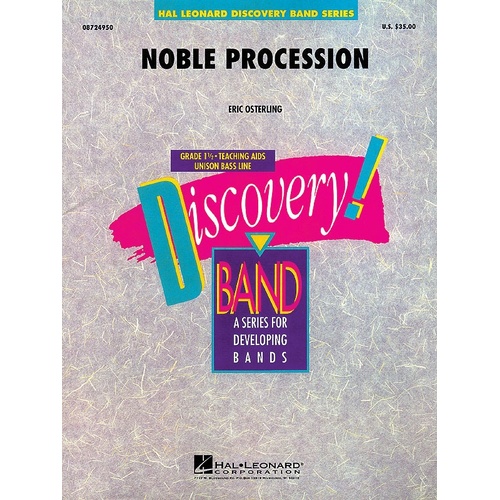 Noble Procession Discovery Concert Band 1 (Music Score/Parts)