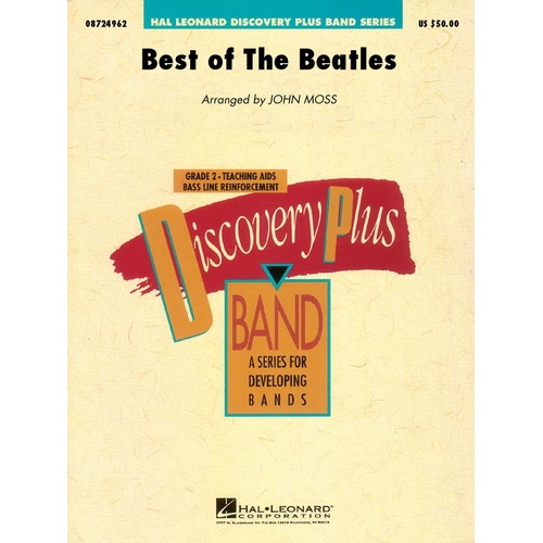 Best Of The Beatles Discovery Plus Concert Band 2 (Music Score/Parts)