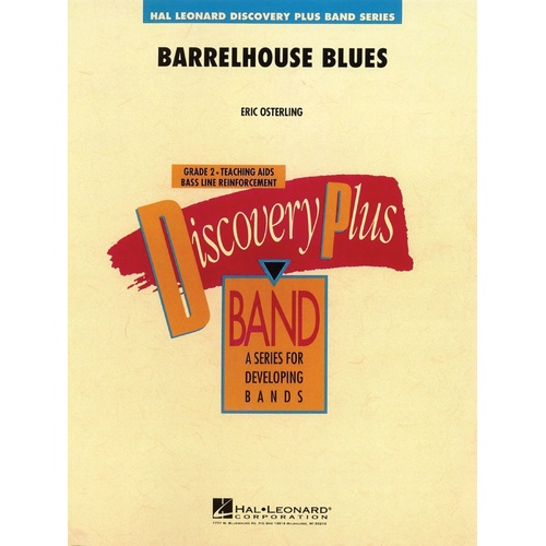 Barrelhouse Blues Discovery Plus Concert Band 2 (Music Score/Parts)