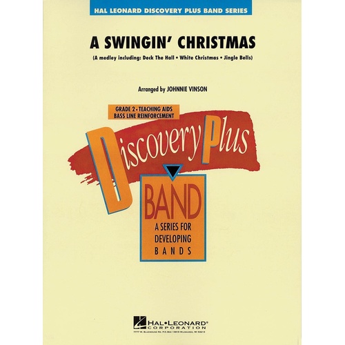 Swingin Christmas Discovery Plus Concert Band 2 Score/Parts (Pod) (Music Score/Parts)