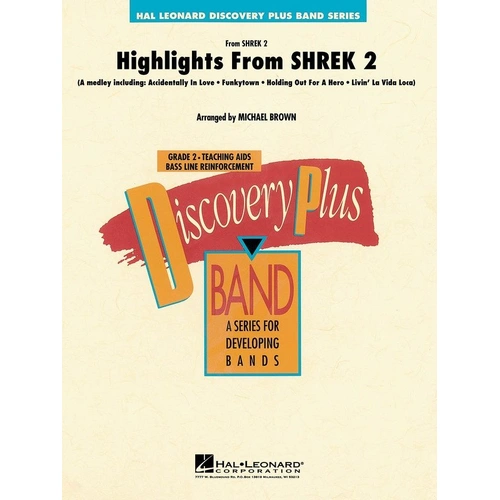 Highlights from Shrek 2 - Discovery Plus Concert Band for Grade 2