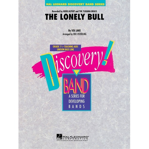 Lonely Bull  Discovery Plus Concert Band 1.5 Score/Parts (Pod) (Music Score/Parts)