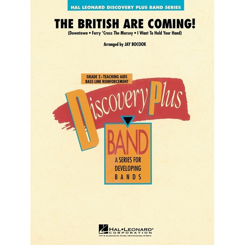 British Are Coming Discovery Plus Concert Band 2 (Music Score/Parts)