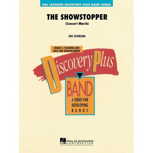 Showstopper March Discovery Plus Concert Band 2 (Music Score/Parts)