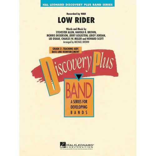 Low Rider Discovery Plus Concert Band 2 (Music Score/Parts)