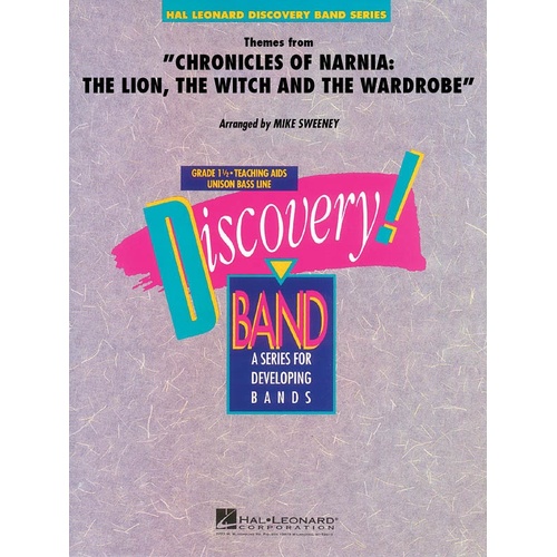 Themes From Chronicles Of Narnia Discovery Plus Concert Band 1.5 (Music Score/Parts)