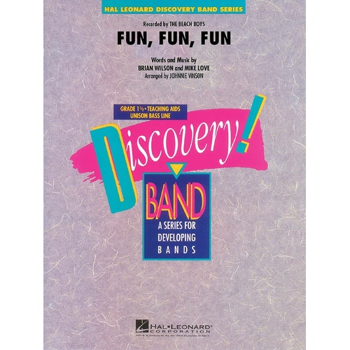 Fun Fun Fun Discovery Concert Band 1 (Music Score/Parts)