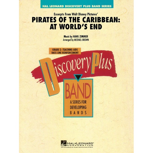 Pirates Of The Caribbean At Worlds End Discovery Plus Concert Band 2 