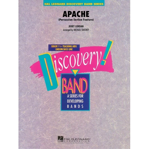 Apache Percussion Feature Disc 1.5 - Hal Leonard Discovery Concert Band