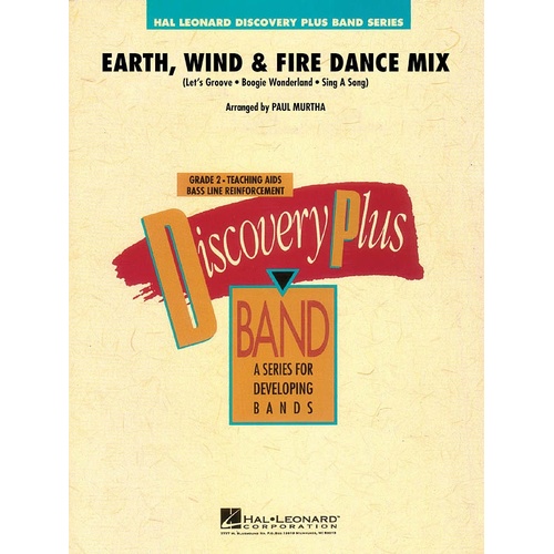 Earth Wind and Fire Dance Mix Discovery Plus Concert Band 2 (Music Score/Parts)