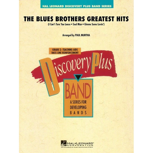The Blues Brothers Greatest Hits CB2 SC/PTS Band Score