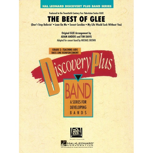 Best Of Glee Discovery Plus Concert Band 2 (Music Score/Parts)