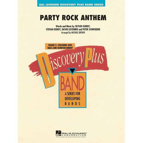 Party Rock Anthem Discovery Plus Concert Band 2 (Music Score/Parts)