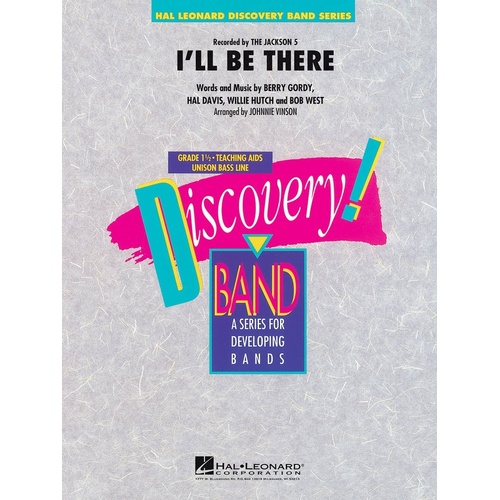 Ill Be There Discovery Concert Band 1.5 (Music Score/Parts)