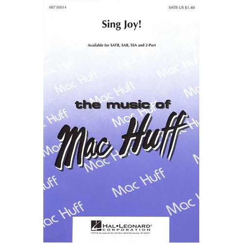 Sing Joy SAB (Octavo)