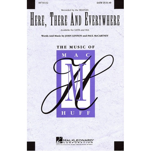 Here There And Everywhere SATB A Capp (Octavo)
