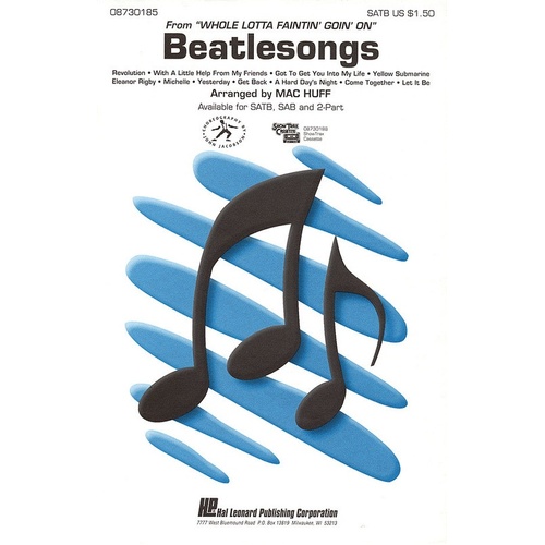 Beatlesongs Medley ShowTrax CD Arr Huff (CD Only)