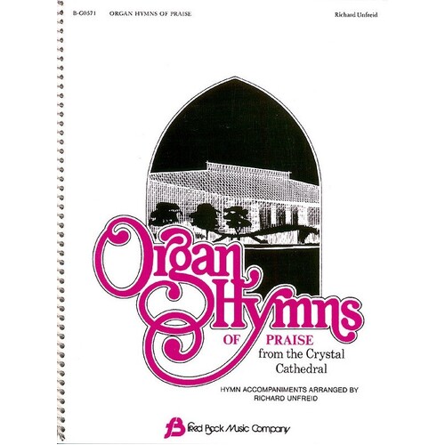 Organ Hymns Of Praise Crystal Cathedral (Softcover Book)