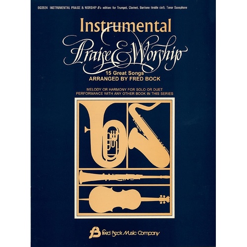 Instrumental Praise and Worship Bb (Softcover Book)