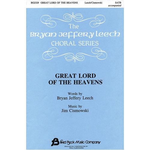 Great Lord Of The Heavens SATB (Octavo)