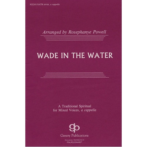 Wade In The Water SATB Div A Cappella (Pod) (Octavo)