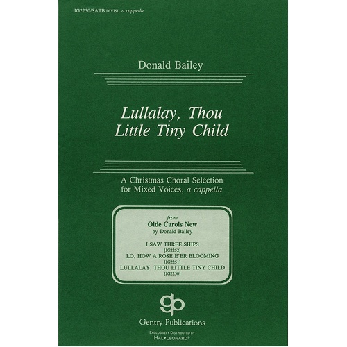 Lullalay Thou Little Tiny SATB Div Acap (Octavo)